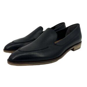NWT Everlane Women's Modern Loafers Almond Toe Black Leather Size 9.5
